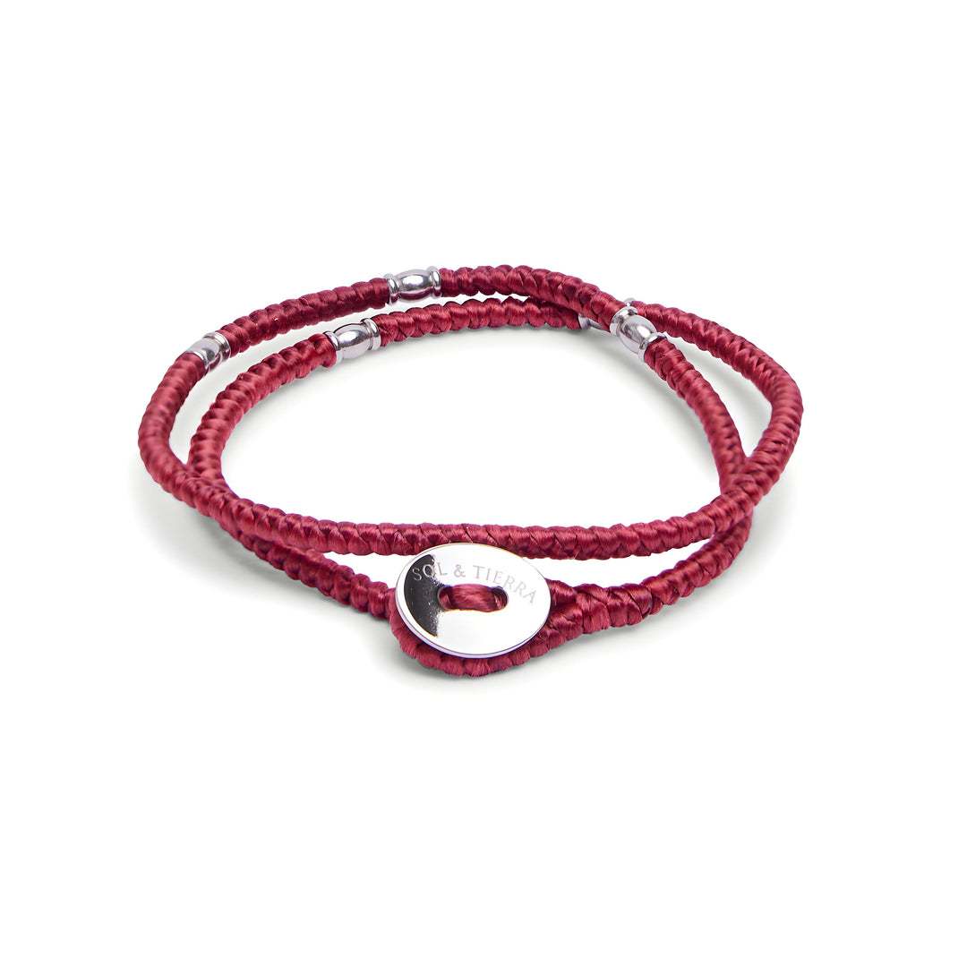 S&T wrapped bracelet - Red