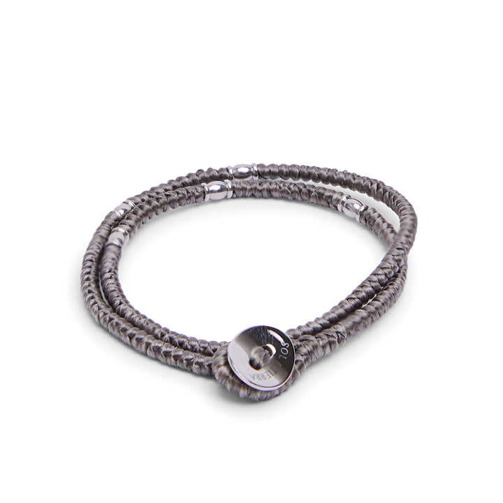 S&T wrapped bracelet - Grey