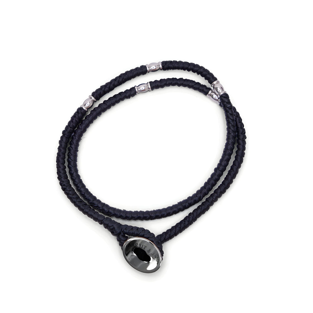 S&T wrapped bracelet - Black