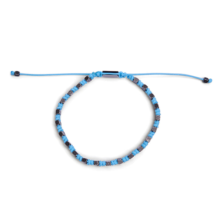 Knot cord bracelet - Sky Blue