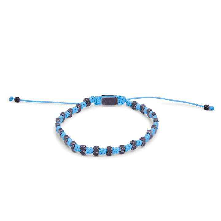 Knot cord bracelet - Sky Blue